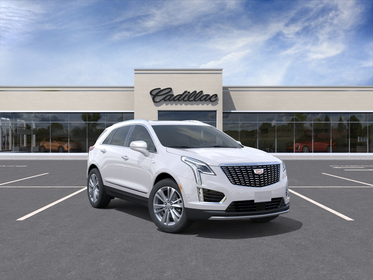 Crystal White Tricoat 2026 Cadillac XT5 SUV / Crossover Four-Wheel Drive Automatic