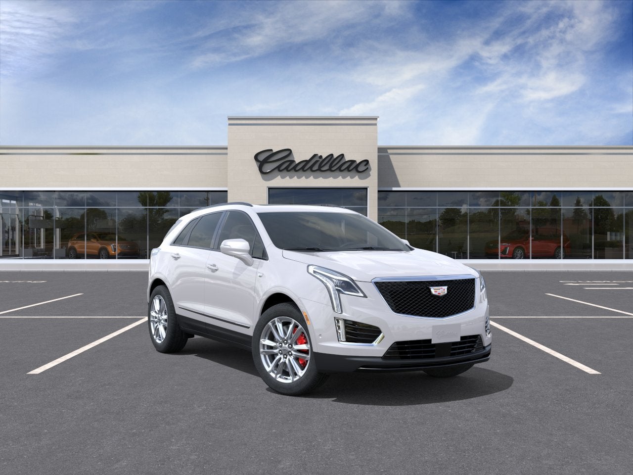 Crystal White Tricoat 2026 Cadillac XT5 SUV / Crossover Four-Wheel Drive Automatic