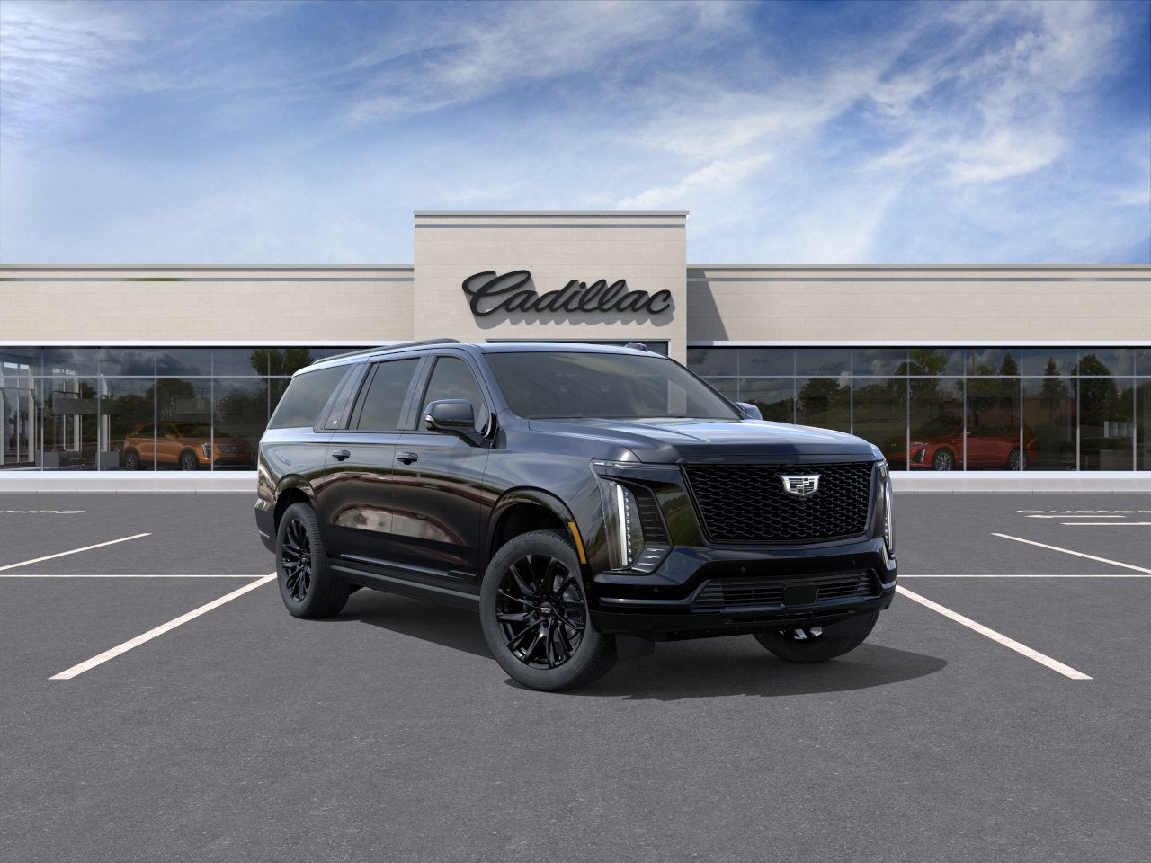Black Raven 2026 Cadillac Escalade ESV SUV / Crossover Four-Wheel Drive Automatic