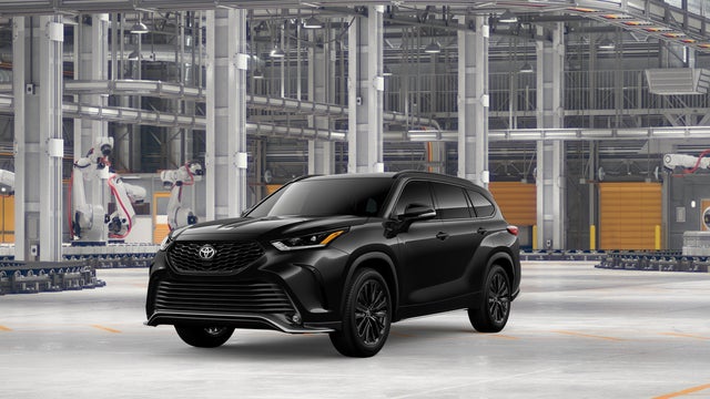 Midnight Black Metallic 2026 Toyota Highlander SUV / Crossover All-Wheel Drive 8-Speed Dual Clutch