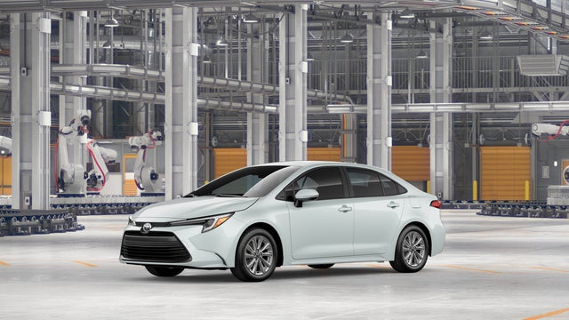 White (Wind Chill Pearl) 2027 Toyota Corolla Hybrid Sedan Front-Wheel Drive Continuously Variable Transmission