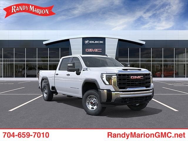 Summit White 2026 GMC Sierra 2500HD Pro Crew Cab 4WD Pickup Truck Four-Wheel Drive Automatic