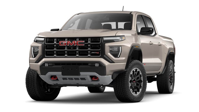 Coastal Dune 2026 GMC Canyon AT4 Crew Cab 4WD Pickup Truck Four-Wheel Drive Automatic