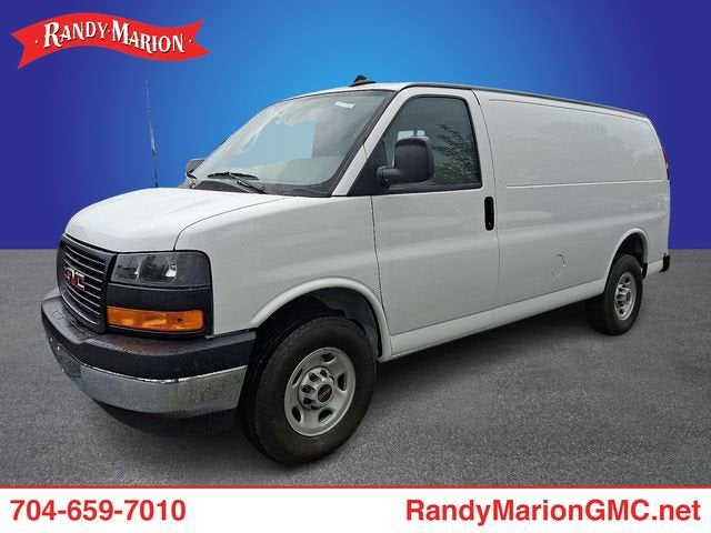 Summit White 2024 GMC Savana Cargo Van Rear-Wheel Drive Automatic