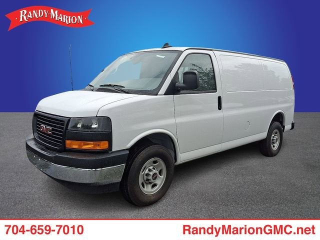 Summit White 2024 GMC Savana Cargo Van Rear-Wheel Drive Automatic