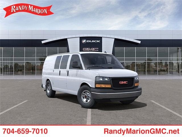 Summit White 2024 GMC Savana Cargo Van Rear-Wheel Drive Automatic