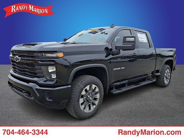 Black 2026 Chevrolet Silverado 2500HD Pickup Truck Four-Wheel Drive Automatic