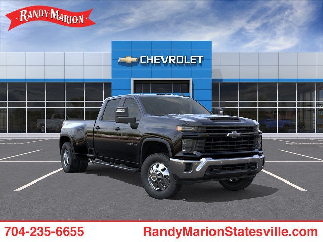 Black 2026 Chevrolet Silverado 3500HD Pickup Truck Four-Wheel Drive Automatic