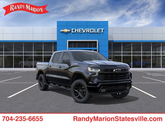 Black 2026 Chevrolet Silverado 1500 Pickup Truck Four-Wheel Drive Automatic