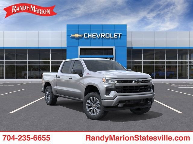 Sterling Gray Metallic 2026 Chevrolet Silverado 1500 Pickup Truck Four-Wheel Drive Automatic