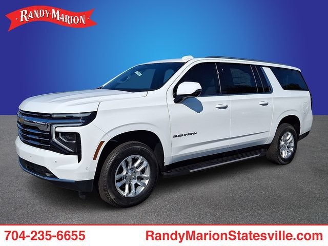 Summit White 2026 Chevrolet Suburban SUV / Crossover Four-Wheel Drive Automatic