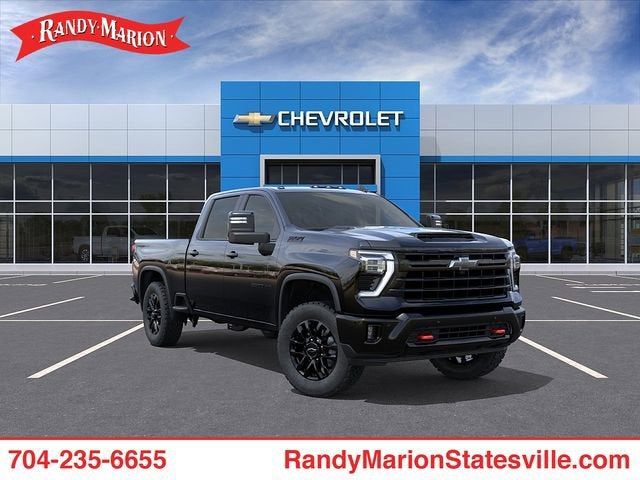 Black 2026 Chevrolet Silverado 2500HD LT Crew Cab 4WD Pickup Truck Four-Wheel Drive Automatic