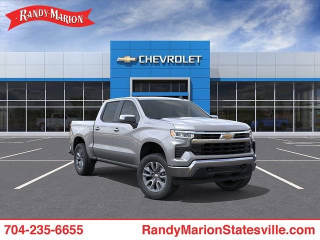Sterling Gray Metallic 2026 Chevrolet Silverado 1500 Pickup Truck Four-Wheel Drive Automatic