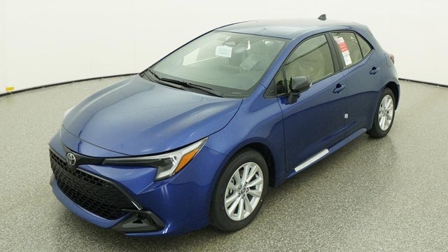 Blue Crush Metallic 2026 Toyota Corolla Hatchback SE FWD Hatchback Front-Wheel Drive Continuously Variable Transmission