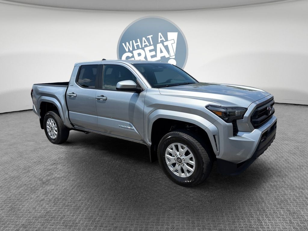 Celestial Silver Metallic 2026 Toyota Tacoma Pickup Truck Four-Wheel Drive 8-Speed Automatic