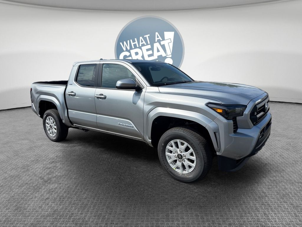 Celestial Silver Metallic 2026 Toyota Tacoma Pickup Truck Four-Wheel Drive 8-Speed Automatic