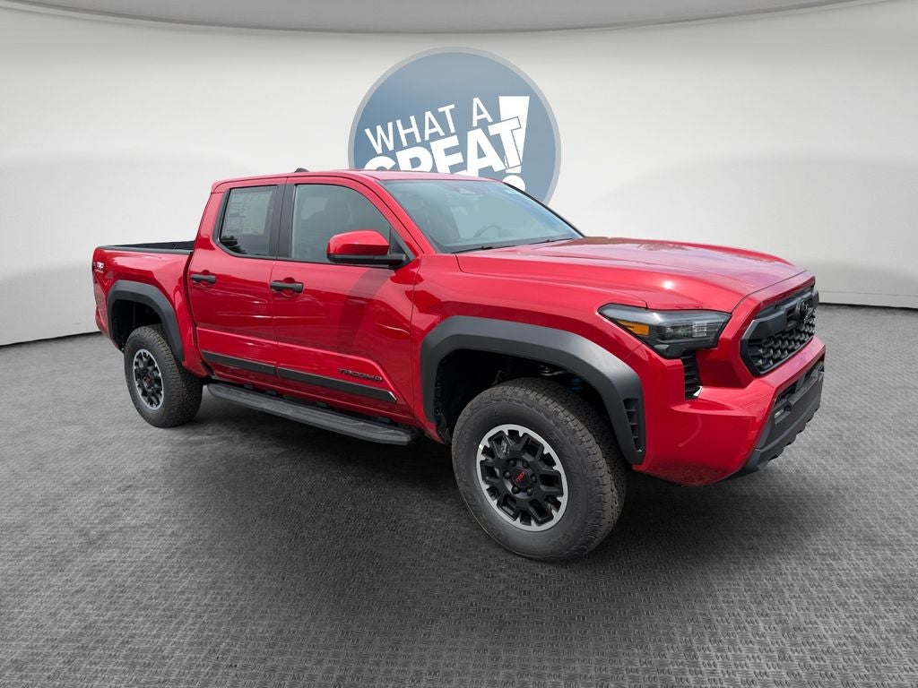 Supersonic Red [Extra_Cost_Color] 2026 Toyota Tacoma Pickup Truck Four-Wheel Drive 8-Speed Automatic