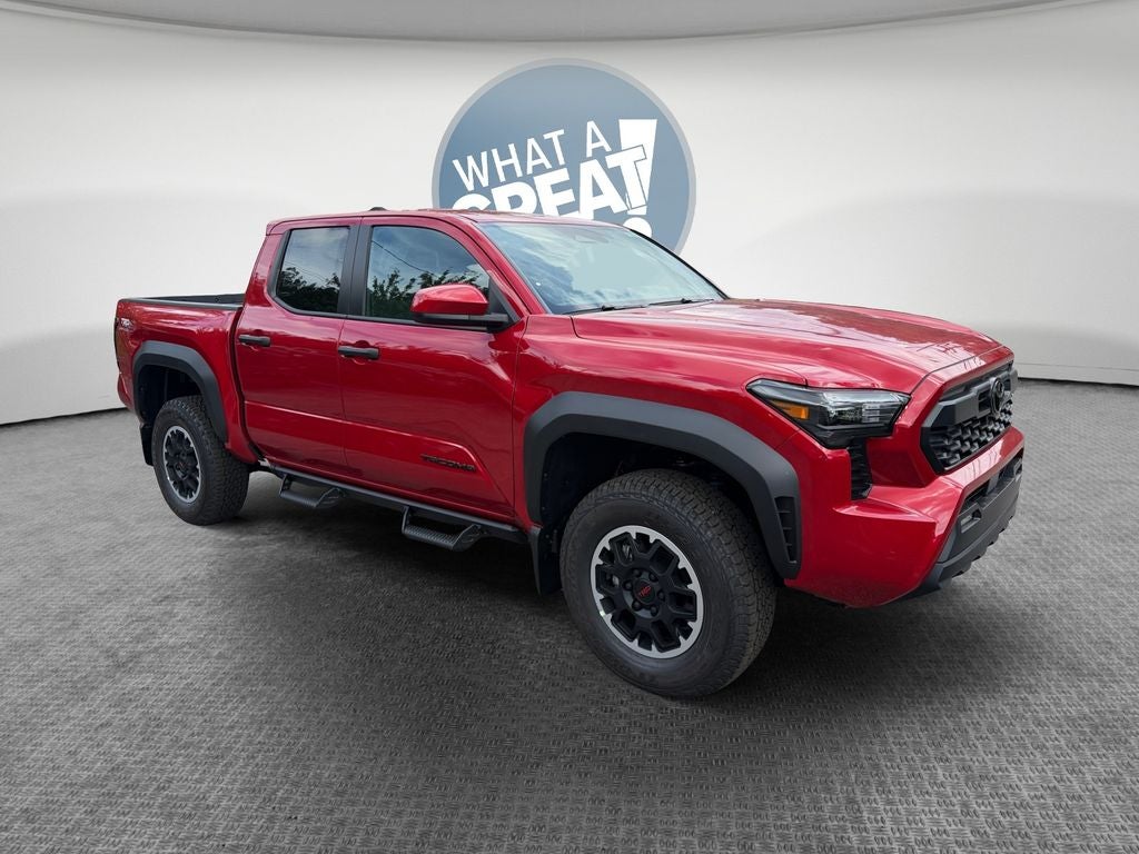 Supersonic Red [Extra_Cost_Color] 2026 Toyota Tacoma Pickup Truck Four-Wheel Drive 8-Speed Automatic