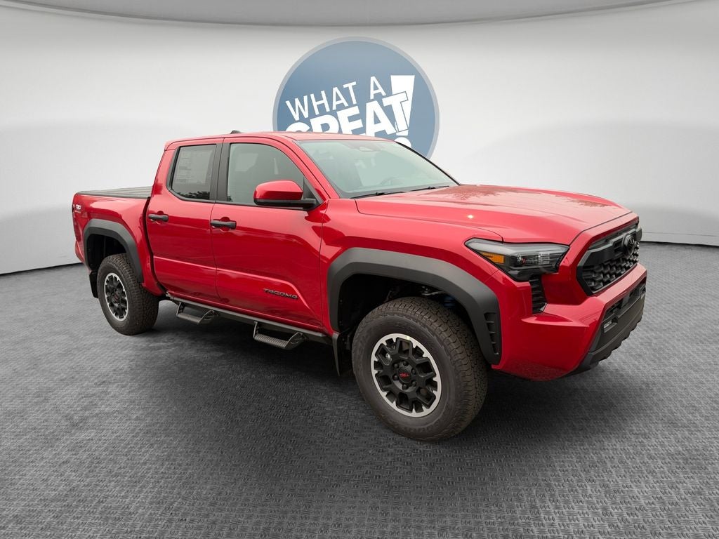 Supersonic Red [Extra_Cost_Color] 2026 Toyota Tacoma Pickup Truck Four-Wheel Drive 8-Speed Automatic