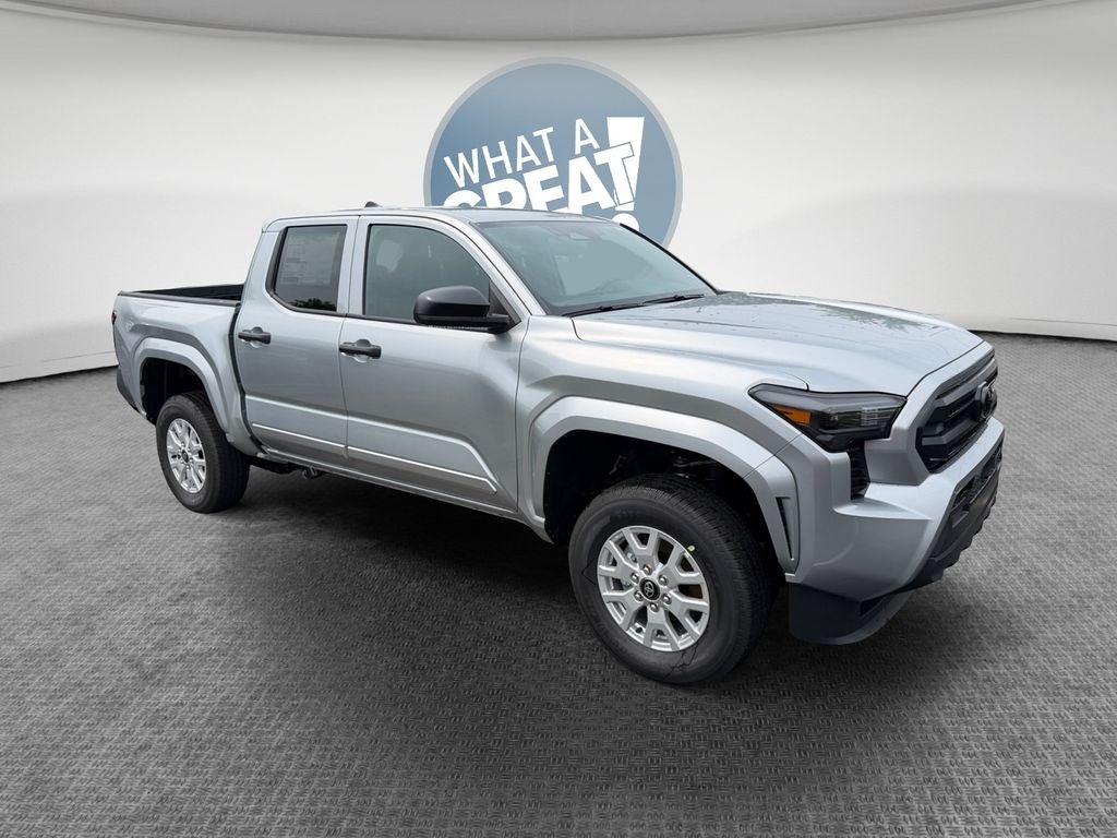 Celestial Silver Metallic 2026 Toyota Tacoma Pickup Truck Four-Wheel Drive 8-Speed Automatic