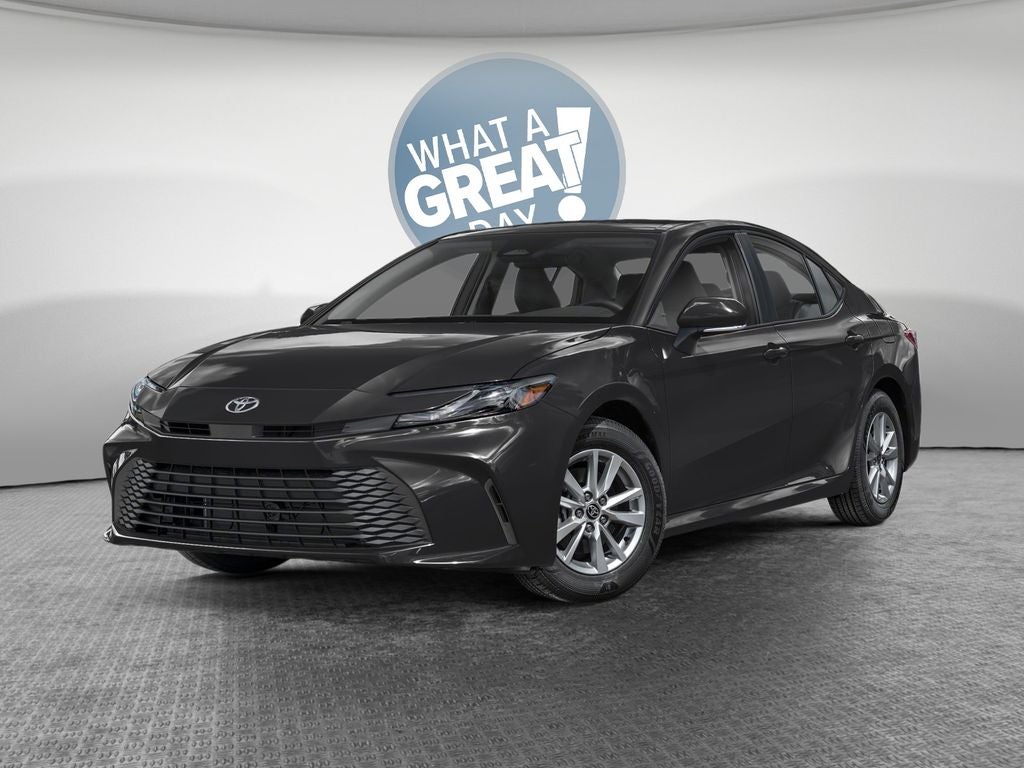 Midnight Black Metallic 2026 Toyota Camry Sedan Front-Wheel Drive Continuously Variable Transmission