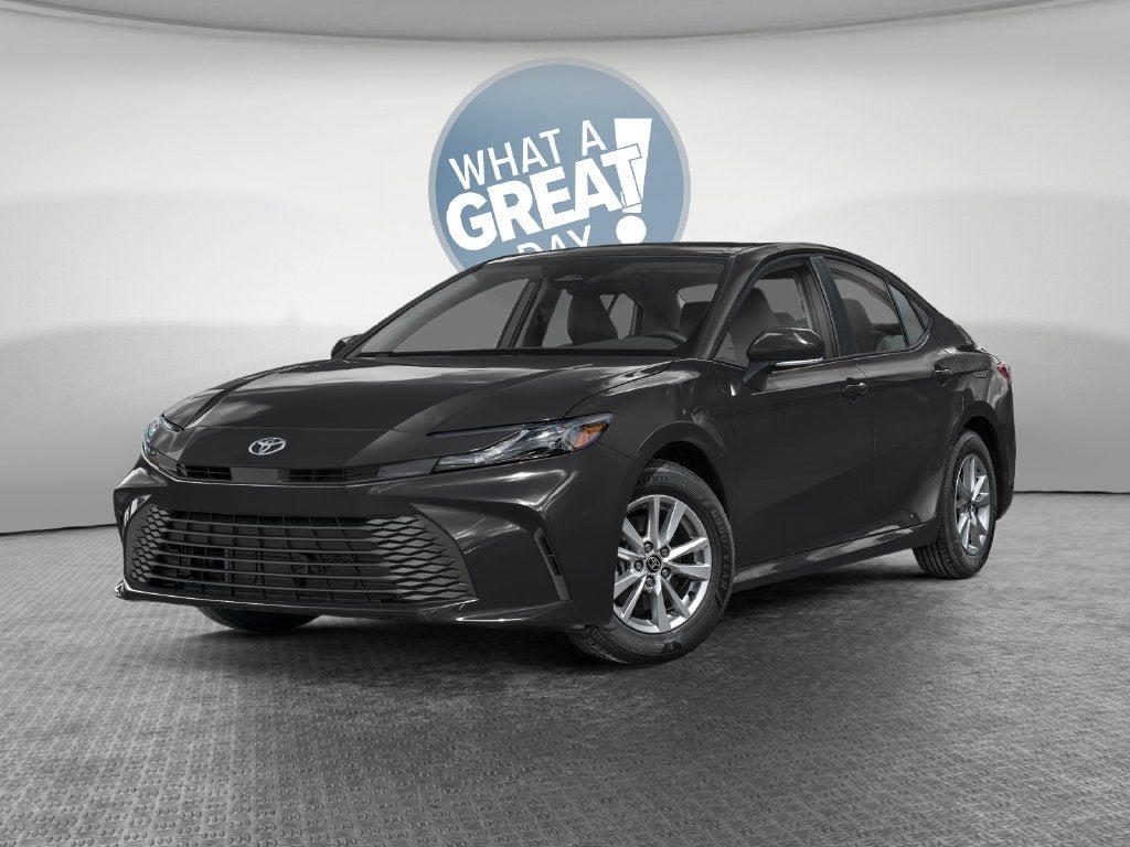 Midnight Black Metallic 2026 Toyota Camry Sedan Front-Wheel Drive Continuously Variable Transmission