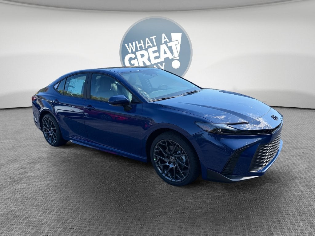 Reservoir Blue 2026 Toyota Camry Sedan All-Wheel Drive Continuously Variable Transmission