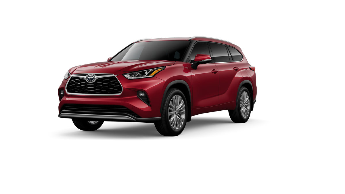 Red (Ruby Flare Pearl [Extra_Cost_Color]) 2026 Toyota Highlander SUV / Crossover All-Wheel Drive 8-Speed Dual Clutch