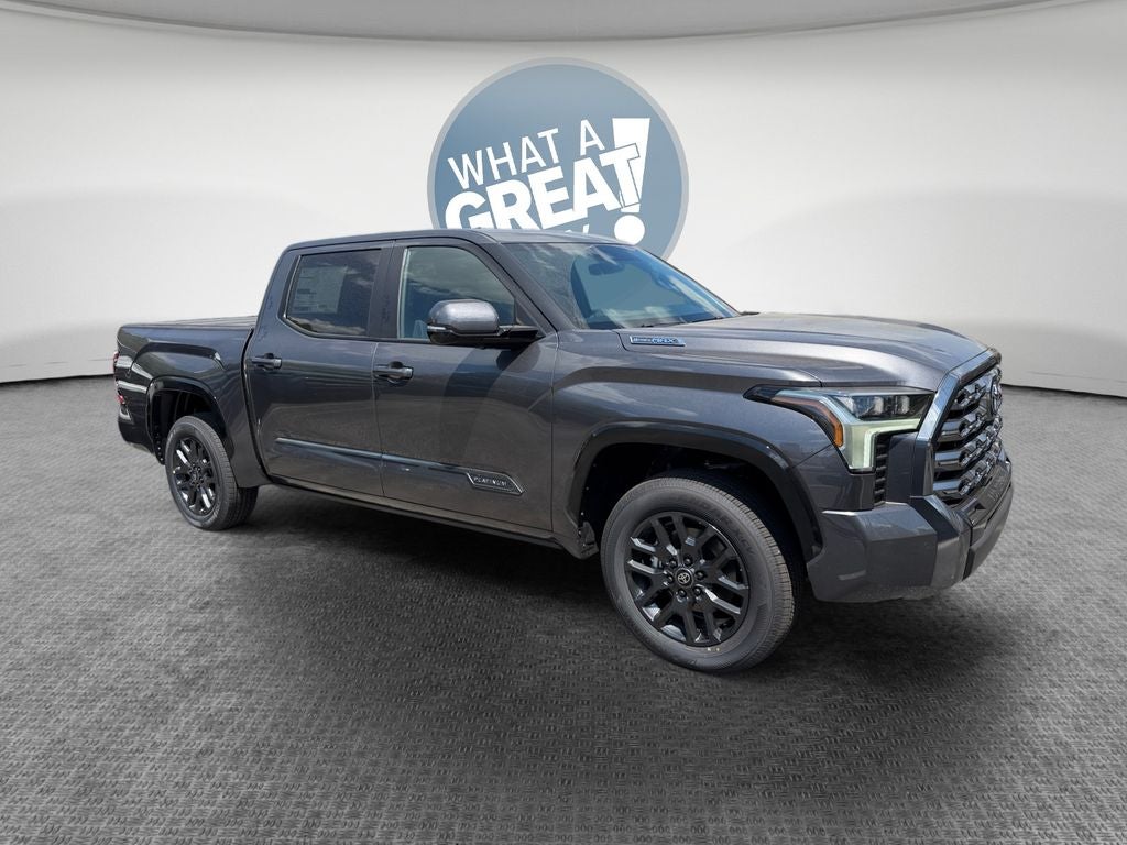 Magnetic Gray Metallic 2026 Toyota Tundra Hybrid Pickup Truck Four-Wheel Drive Automatic