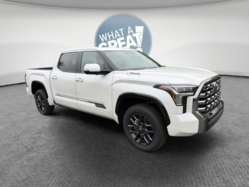 Wind Chill Pearl [Extra_Cost_Color] 2026 Toyota Tundra Hybrid Pickup Truck Four-Wheel Drive Automatic