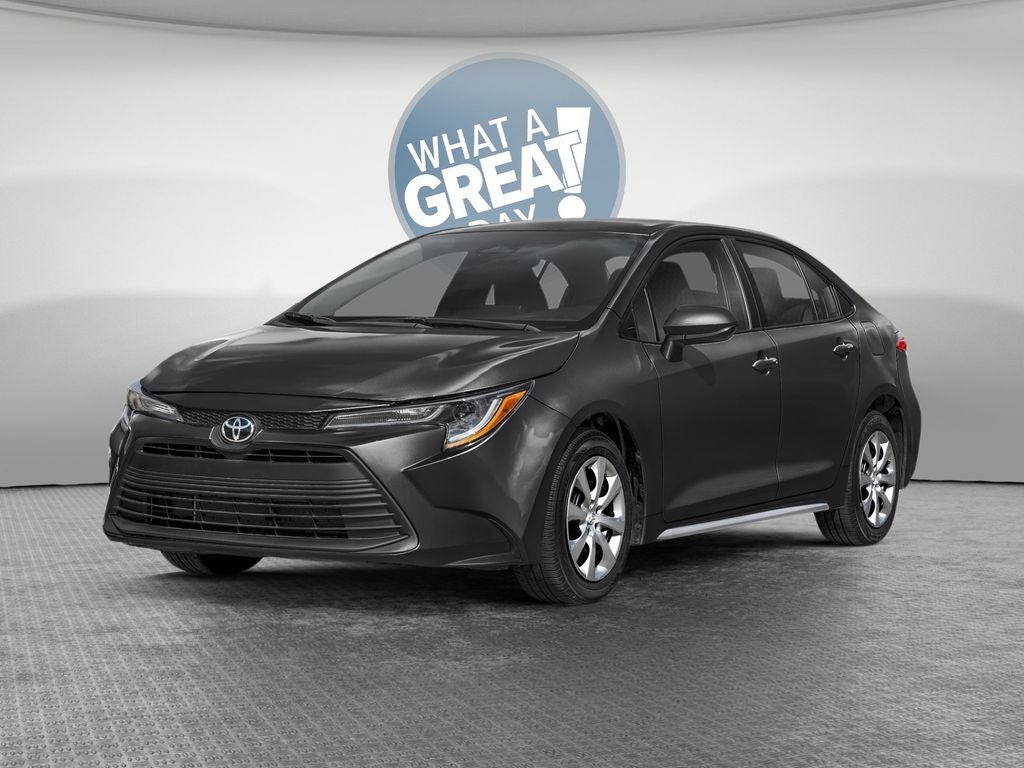 Midnight Black Metallic 2026 Toyota Corolla Sedan Front-Wheel Drive Continuously Variable Transmission