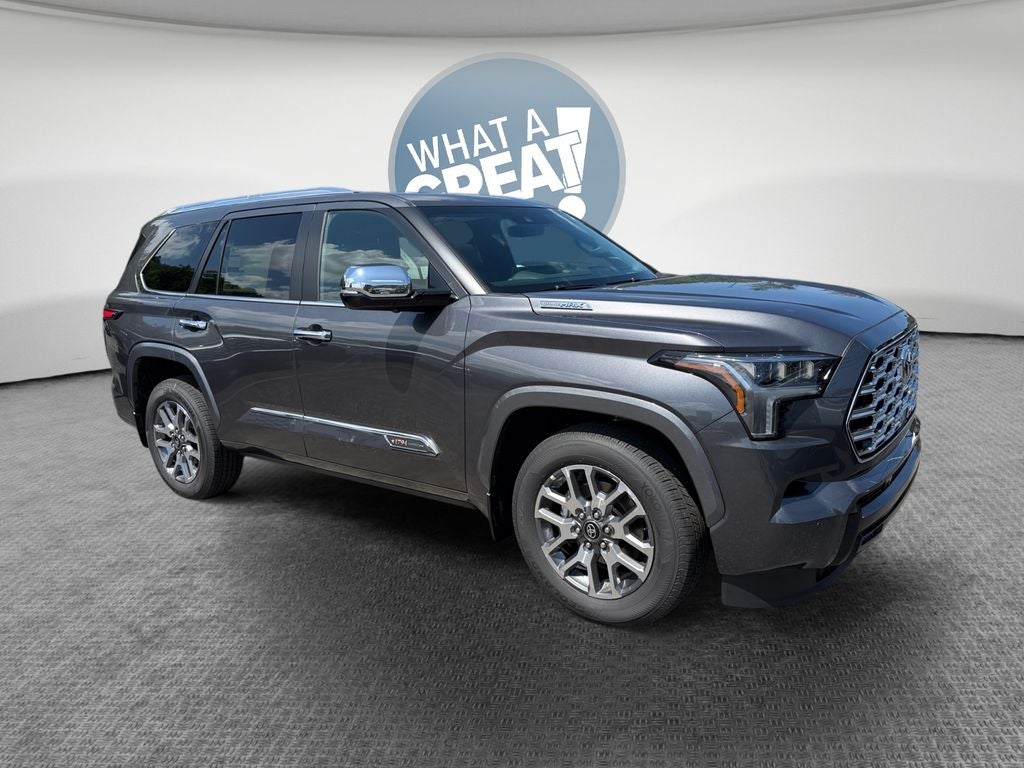 Magnetic Gray Metallic 2026 Toyota Sequoia SUV / Crossover Four-Wheel Drive Automatic