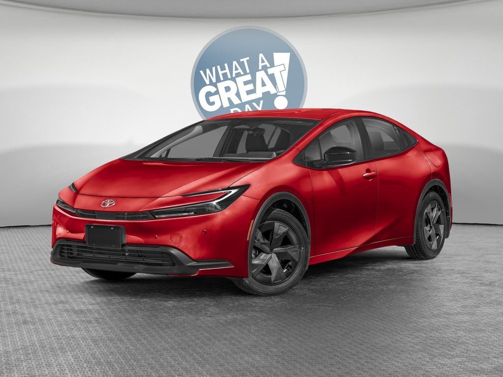 Supersonic Red [Extra_Cost_Color] 2026 Toyota Prius LE FWD Hatchback Front-Wheel Drive Continuously Variable Transmission
