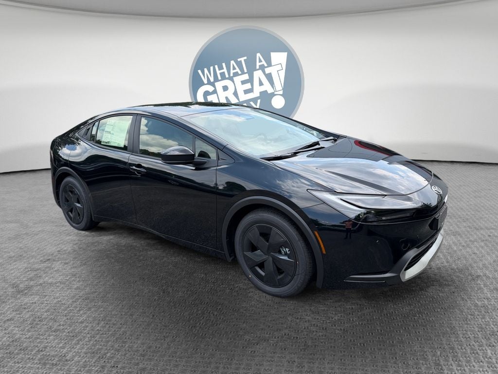 Midnight Black Metallic 2026 Toyota Prius Plug-In Hybrid Hatchback Front-Wheel Drive Continuously Variable Transmission