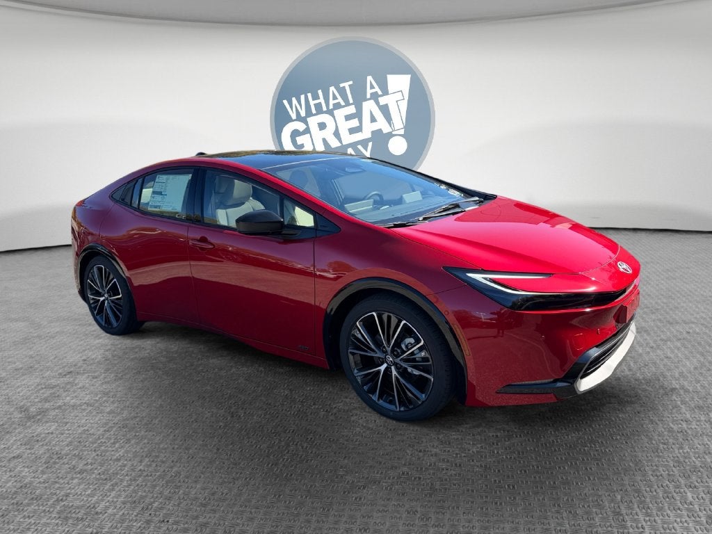 Supersonic Red [Extra_Cost_Color] 2027 Toyota Prius Hatchback All-Wheel Drive Continuously Variable Transmission