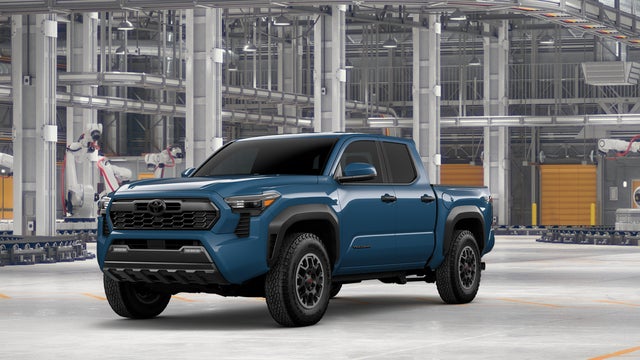 Heritage Blue 2026 Toyota Tacoma Pickup Truck Four-Wheel Drive 6-Speed Manual