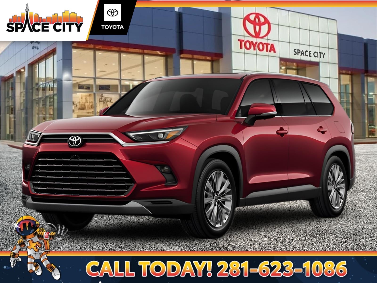 Red (Ruby Flare Pearl) 2026 Toyota Grand Highlander SUV / Crossover All-Wheel Drive 8-Speed Dual Clutch
