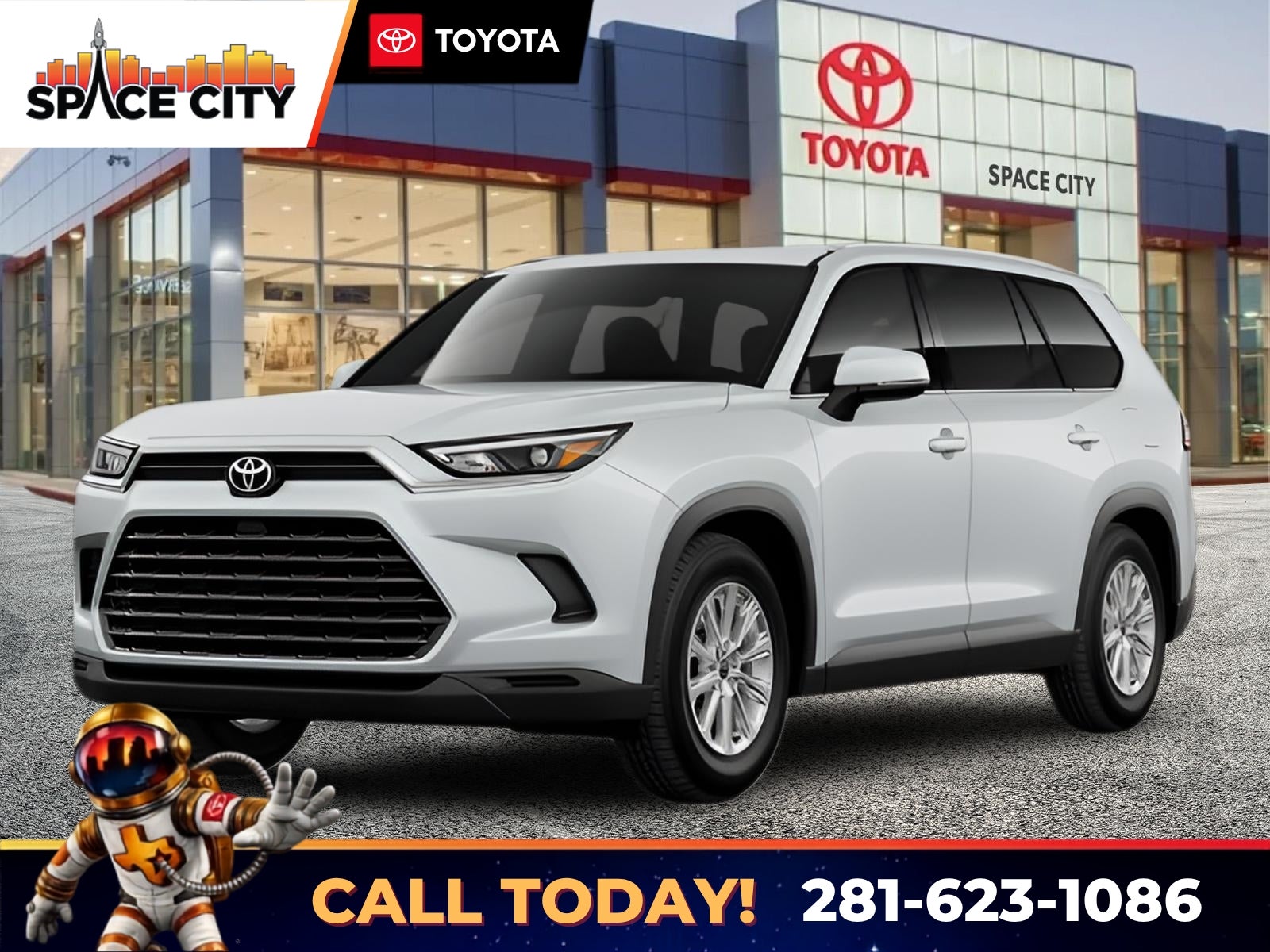 White (Wind Chill Pearl) 2026 Toyota Grand Highlander SUV / Crossover All-Wheel Drive 8-Speed Dual Clutch