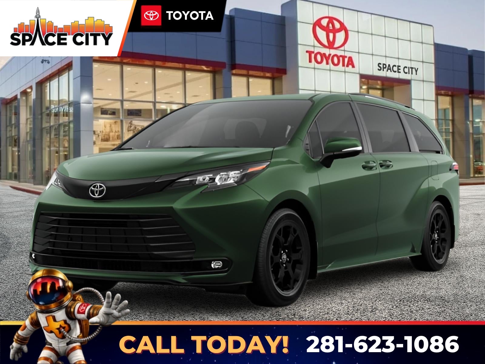 Cypress 2026 Toyota Sienna Minivan All-Wheel Drive Continuously Variable Transmission