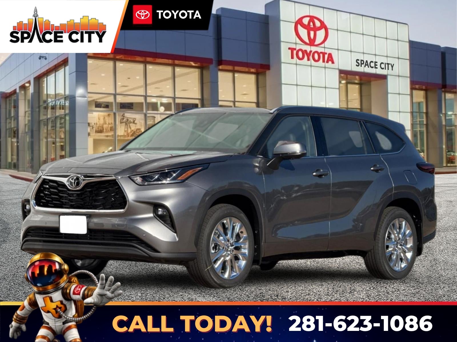 Heavy Metal 2026 Toyota Highlander SUV / Crossover All-Wheel Drive 8-Speed Dual Clutch
