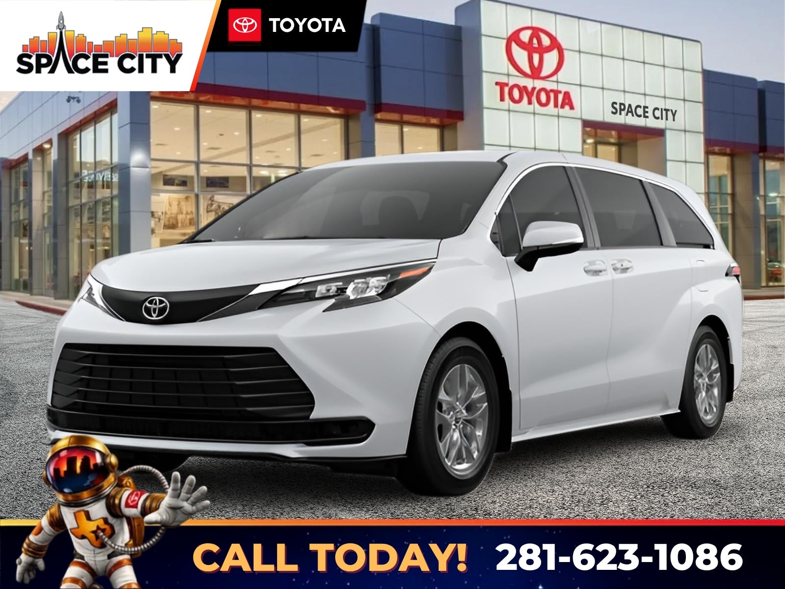 Ice Cap 2026 Toyota Sienna Minivan Front-Wheel Drive Continuously Variable Transmission