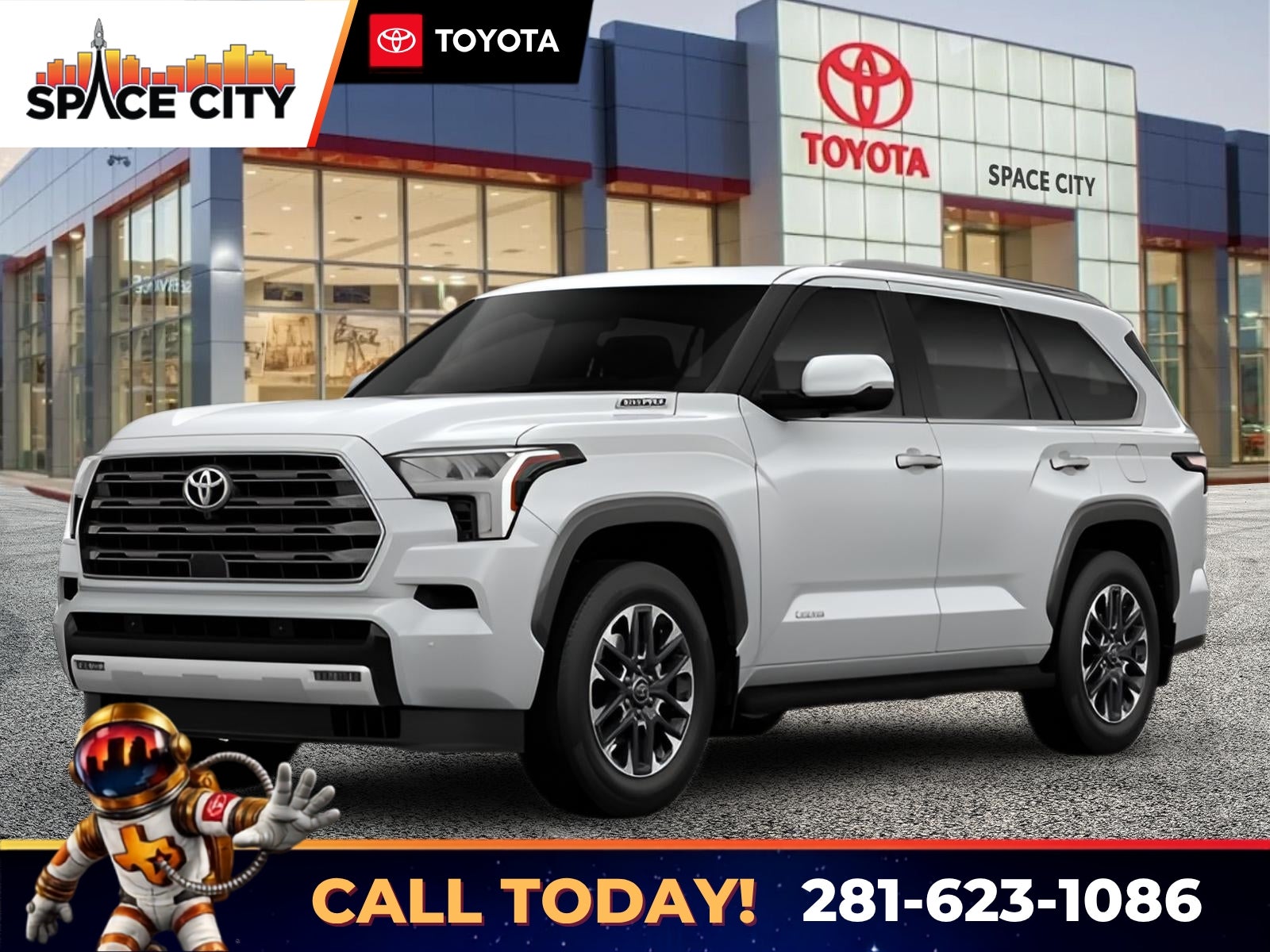 White (Wind Chill Pearl) 2026 Toyota Sequoia SUV / Crossover 4X2 Automatic