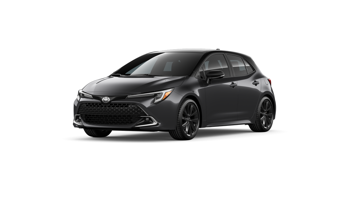 Magnetic Gray Metallic With Midnight Black Metalli 2026 Toyota Corolla Hatchback Hatchback Front-Wheel Drive Continuously Variable Transmission