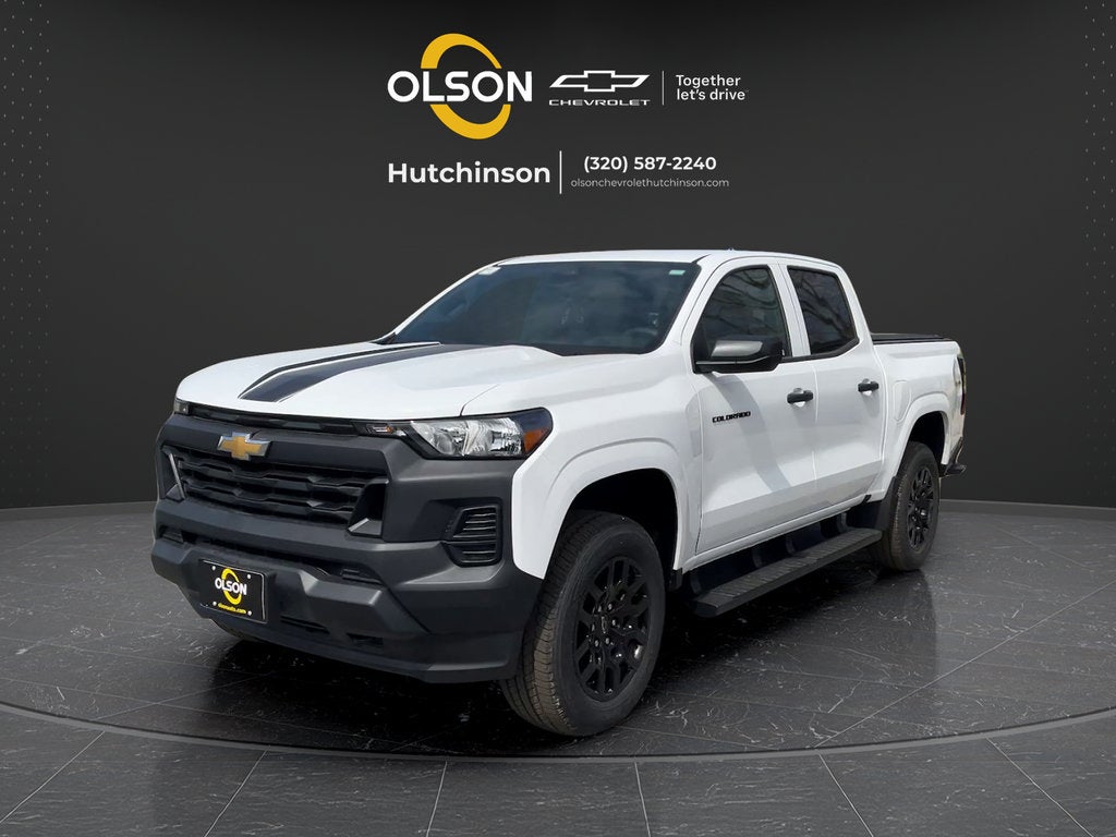 Summit White 2026 Chevrolet Colorado Pickup Truck Four-Wheel Drive Automatic
