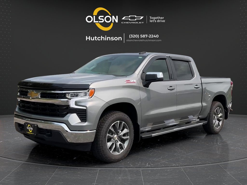 Sterling Gray Metallic 2026 Chevrolet Silverado 1500 Pickup Truck Four-Wheel Drive Automatic