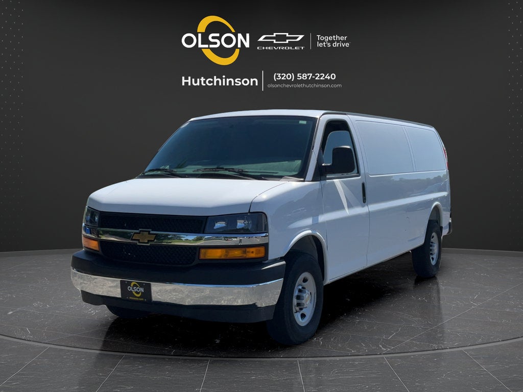 Summit White 2026 Chevrolet Express Cargo Van Rear-Wheel Drive Automatic