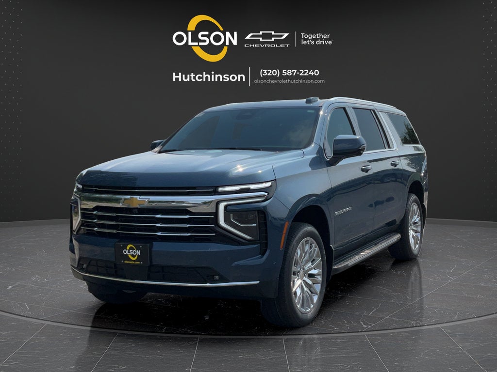 Lakeshore Blue Metallic 2026 Chevrolet Suburban SUV / Crossover Four-Wheel Drive Automatic