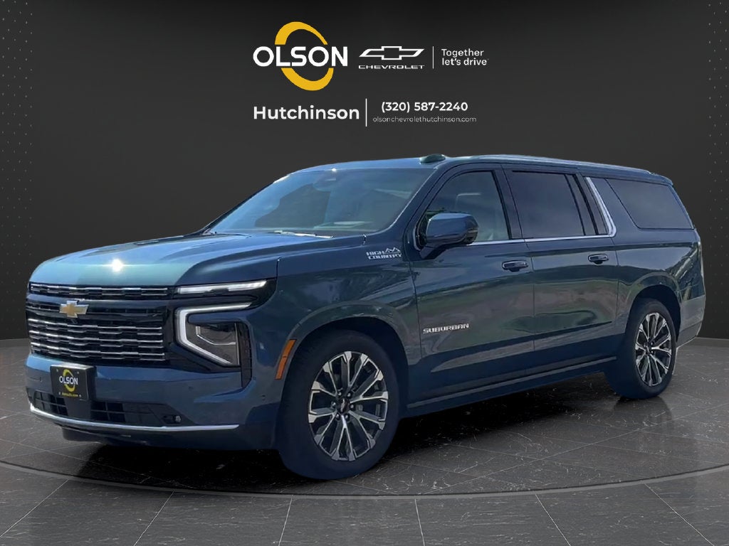 Lakeshore Blue Metallic 2026 Chevrolet Suburban SUV / Crossover Four-Wheel Drive Automatic