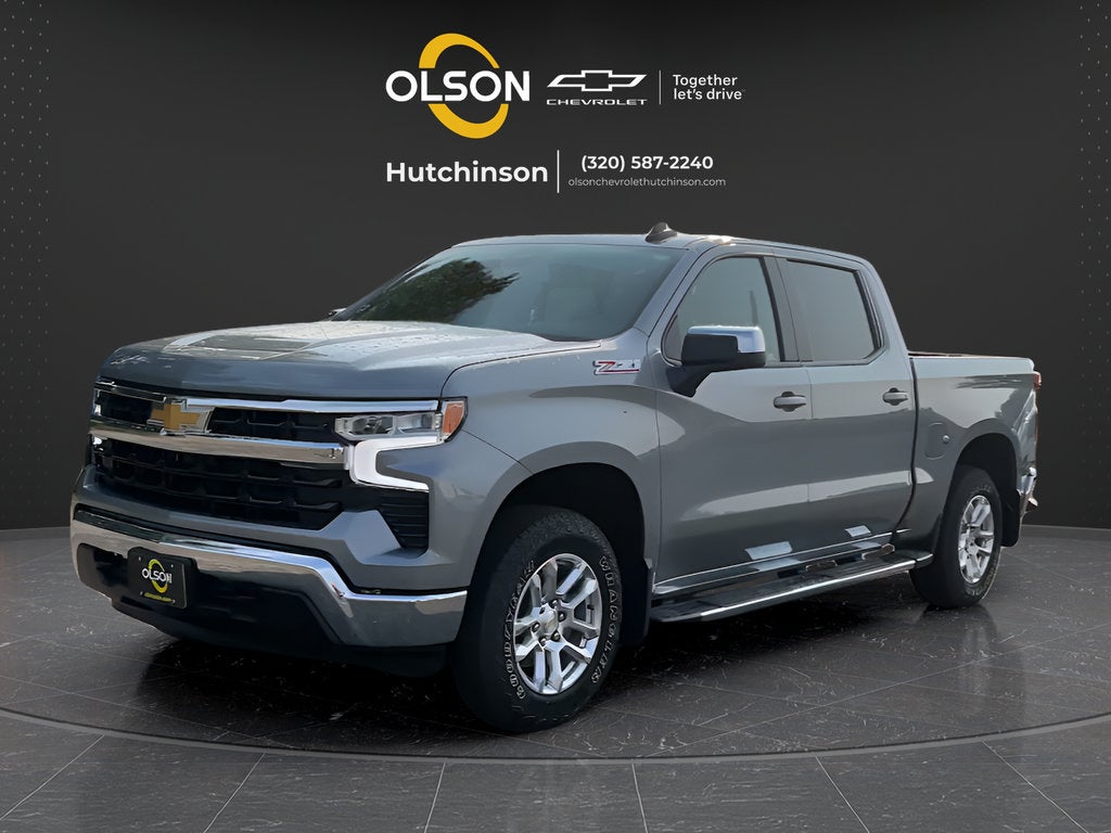 Sterling Gray Metallic 2026 Chevrolet Silverado 1500 Pickup Truck Four-Wheel Drive Automatic