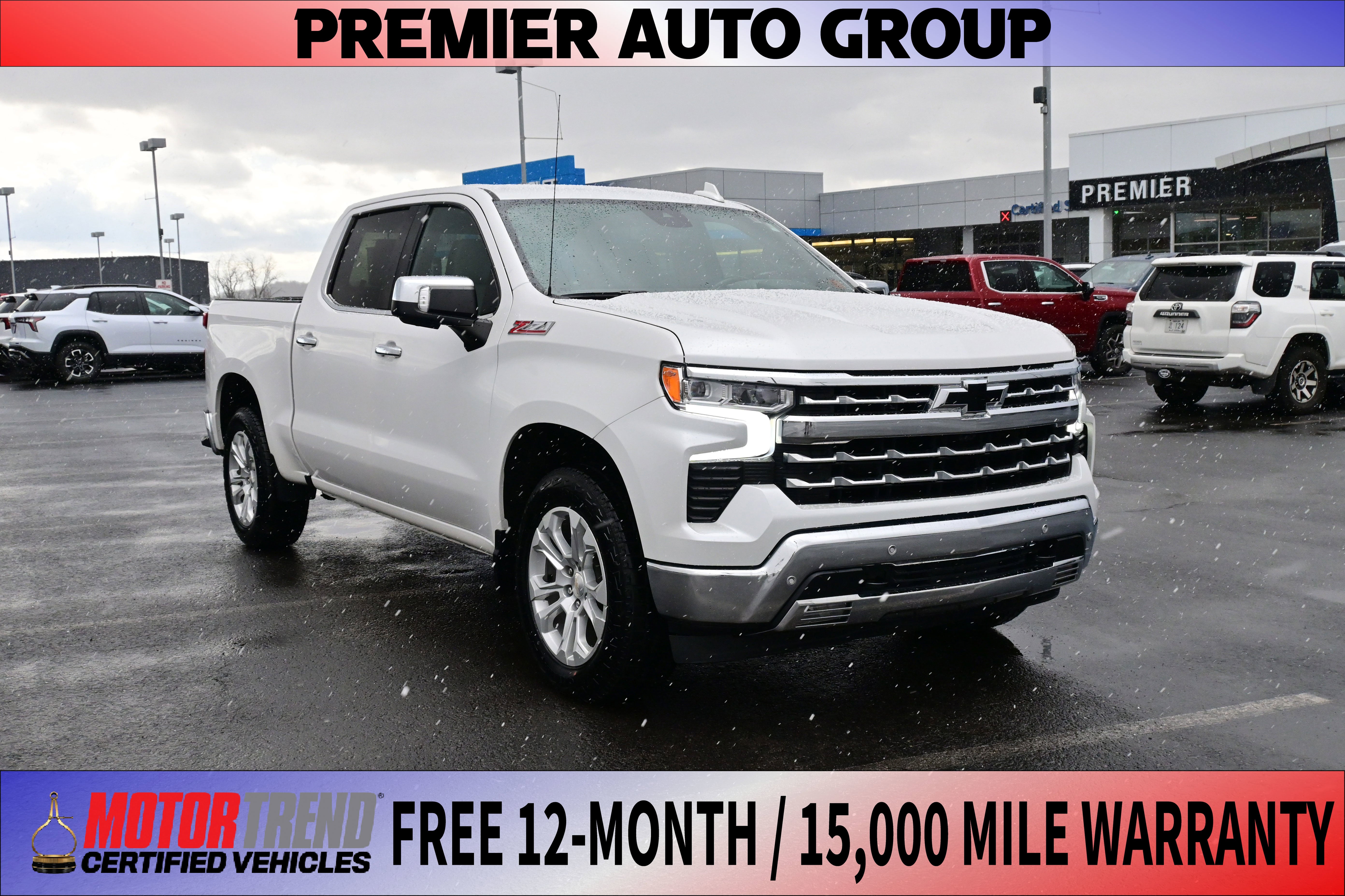 2022 Chevrolet Silverado 1500 LTZ Crew Cab 4WD